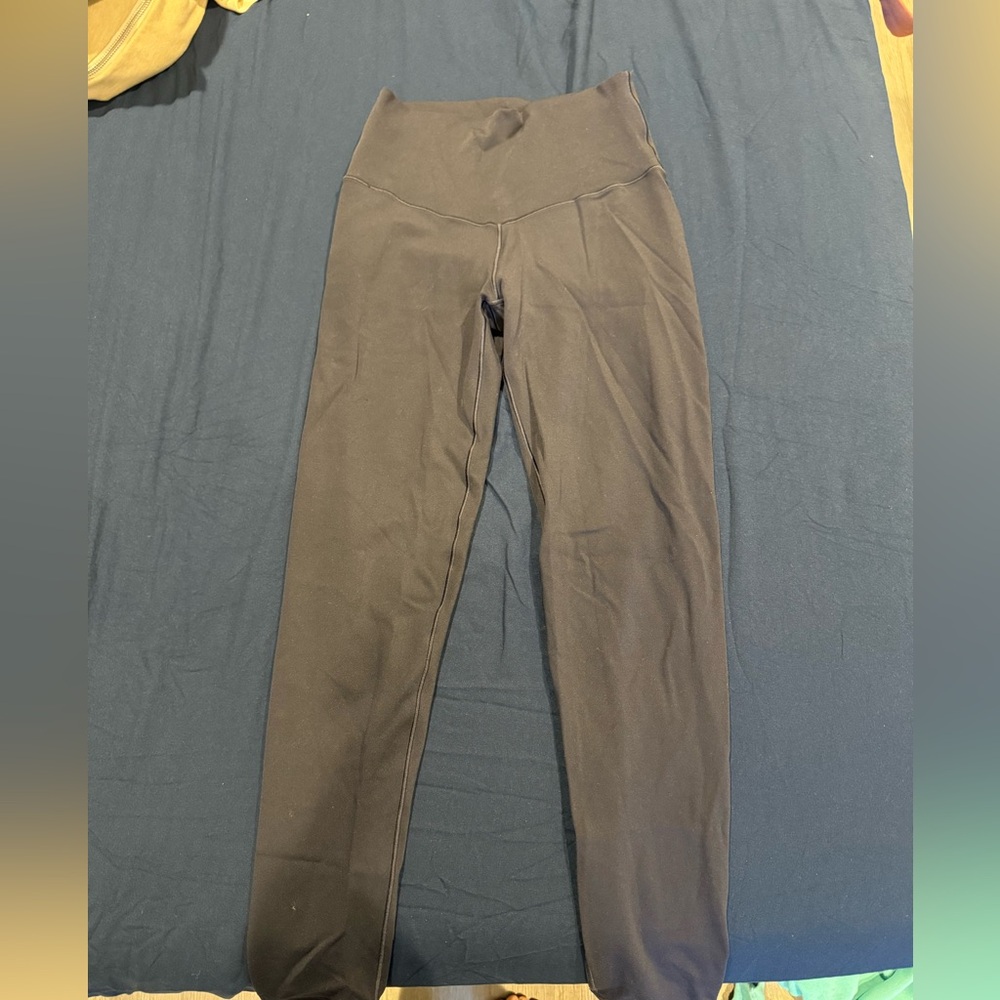 navy blue aerie leggings